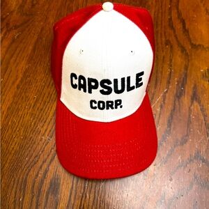 Dragon Ball Z, Capsule Corp Hat. Adjustable sizing.